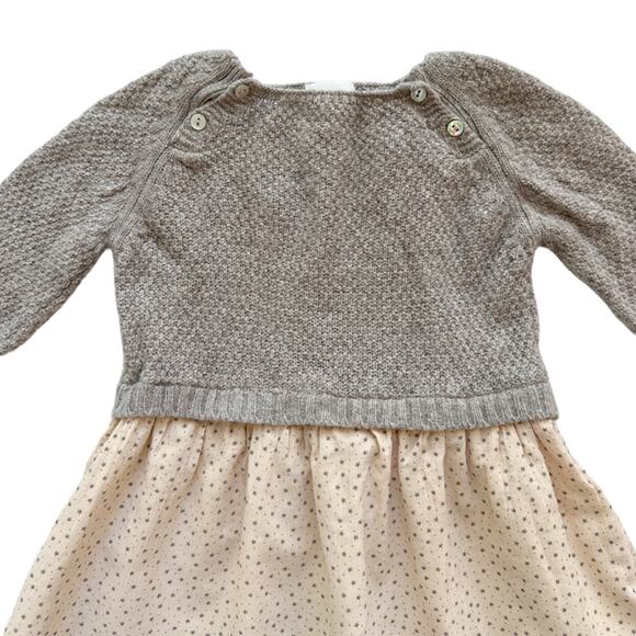 Búho Sweater Dress Size 12-18m - Picture 2 of 5
